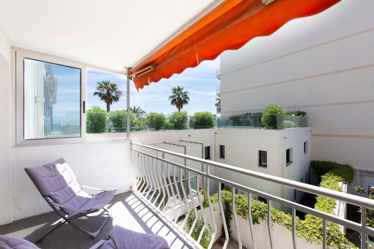 Modern Apartment 2 Bedrooms Quiet Terrace In A Palm Beach Area, 30 Meters From Seaside Cannes Ngoại thất bức ảnh